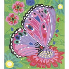 Janod Atelier Sada Maxi Maľovanie podľa čísel Motýle od 7 rokov