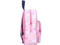 Vadobag Ružový detský ruksak Jednorožec