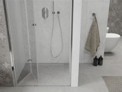 Mexen Lima, skladacie sprchové dvere do otvoru 70 x 190 cm, 6mm číre sklo, chrómový profil, 856-070-000-01-00