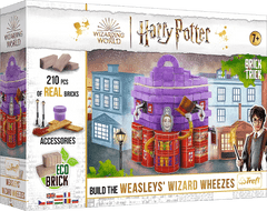 Trefl BRICK TRICK Harry Potter: Weasleyho kúzelnícke žartíky M 210 dielov