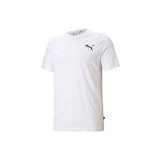Puma Tričko výcvik biela XXL Ess Small Logo Tee