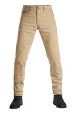 PANDO MOTO nohavice jeans ROBBY COR 01 béžové 36