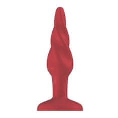 ORION SHOTS PLUG & PLAY RED BUTT PLUG ROUNDED 5