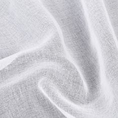 DESIGN 91 Hotová záclona s riasiacou páskou - Elpidia biela 3,5 x 1,5 m