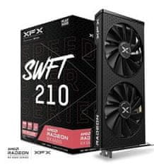XFX AMD Radeon RX 6600 SWIFT210 CORE 8GB GDDR6, 3x DP, HDMI, 2 fanúšik, 2 slot
