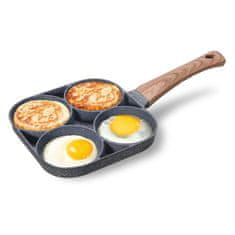 Cool Mango Vysoká panvica na palacinky a vajcia, 4 v 1 panvica (s keramickým povlakom) - 4pan