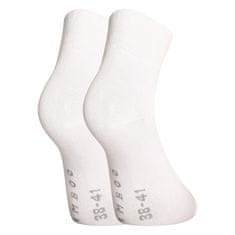 Gino 3PACK ponožky bambusové biele (82004) - veľkosť M