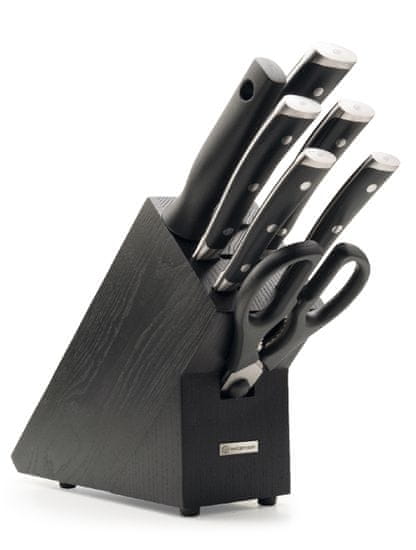 Wüsthof Súprava nožov CLASSIC IKON 7 ks v čiernom stojane