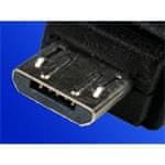 Manhattan Kábel USBA(M)-microUSB B(M), 5 pinov Nokia CA-101, Kodak #8913907 3m, čierny