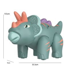 Alltoys Triceratops skladací magnetický
