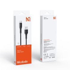 Mcdodo Kábel USB-C, rýchly, robustný, QC 4.0, 1 m, Mcdodo CA-2271