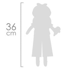DeCuevas 20048 Plyšová bábika SWEET- 36 cm s kolískou