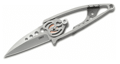 CRKT CR-5102N SNAP LOCK SILVER vreckový nôž 6,5 cm, nehrdzavejúca oceľ
