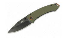 CRKT CR-2520 TUNA OD GREEN vreckový nôž 8,2 cm, zelená, Stonewash, G10