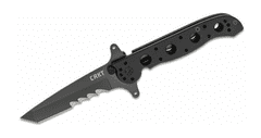 CRKT CR-M16-13SFG M16 - 13SFG Special Forces taktický nôž 8,9 cm, celočierna, G10, záštita