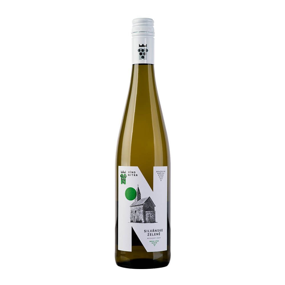 Víno Nitra Víno Dedičstvo Silvánske zelené 0,75 l