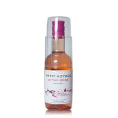 Víno Mini Petit Voyage Syrah rosé s pohárom, 0,187 l 0,187 l