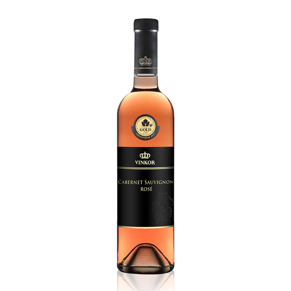 Vinkor Víno Cabernet Sauvignon rosé 0,75 l