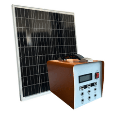 MXM Prenosná solárna stanica 150W s mono-70W solárnym panelom