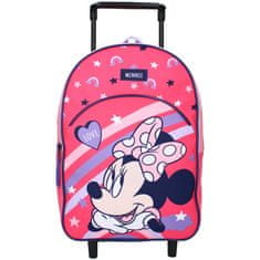 Vadobag Dievčenský cestovný kufor na kolieskach Minnie Mouse - Disney