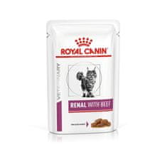 Royal Canin Cat Vet Diet Kapsička Renal Hovädzie 12x85g