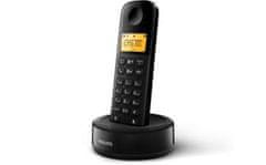 Philips Bezdrôtový telefón D1601B/53 čierny