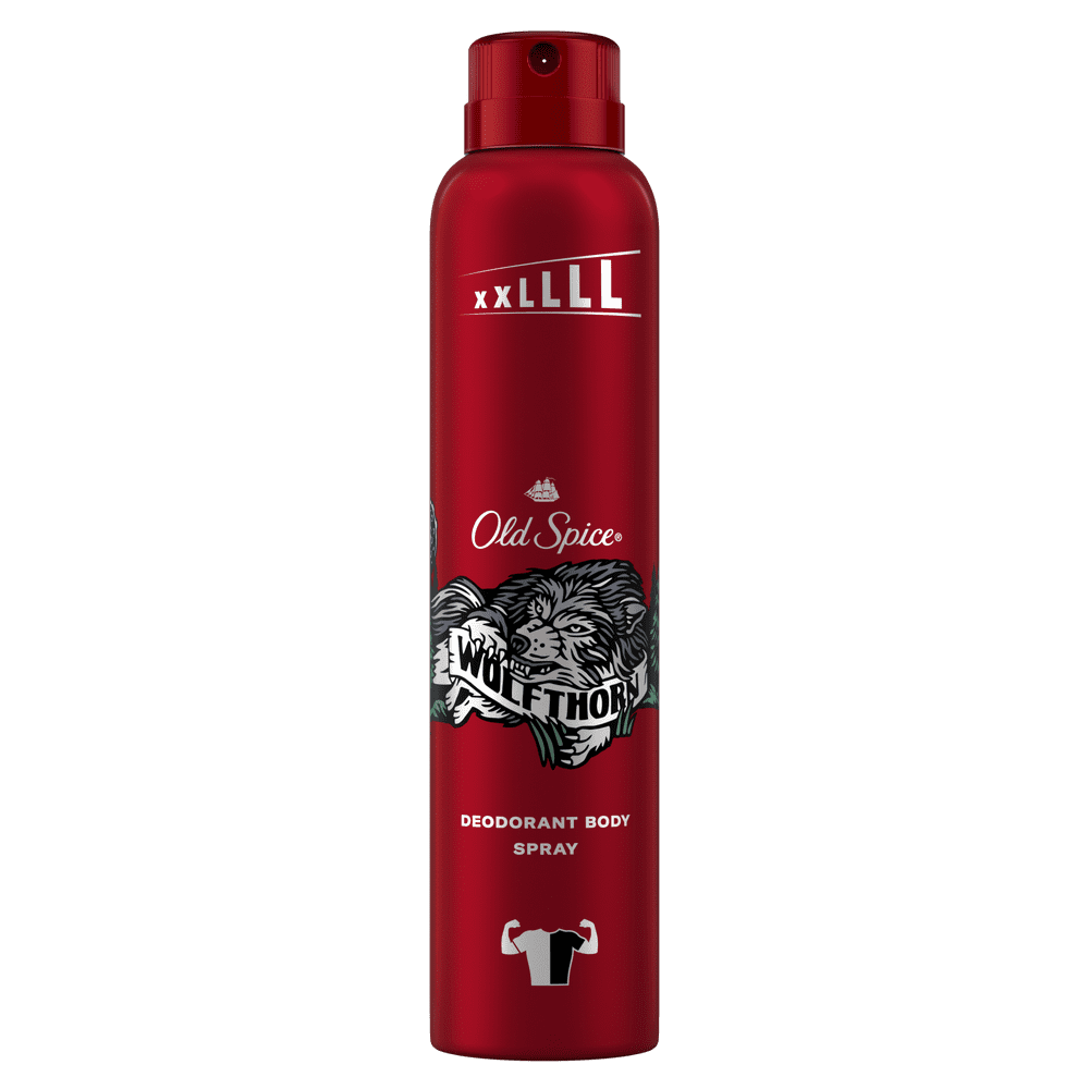 Old Spice Wolfthorn Dezodorant Body Spray For Men 250 ml