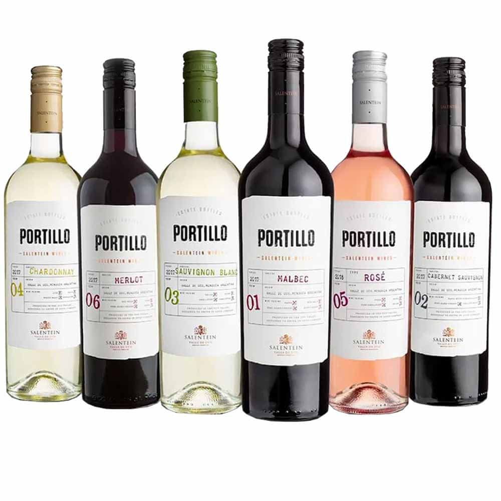Bodegas Salentein Víno Balíček argentínskych vín Portillo, 6 vín