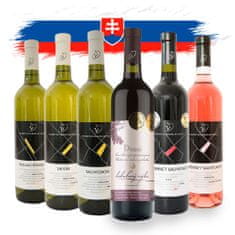 Víno Balíček slovenských vín Miroslav Dudo 3-mix, 6 vín 0,75 l