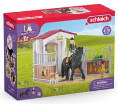 Schleich 42437 Stajňa s koňom klubová, Tori + Princess