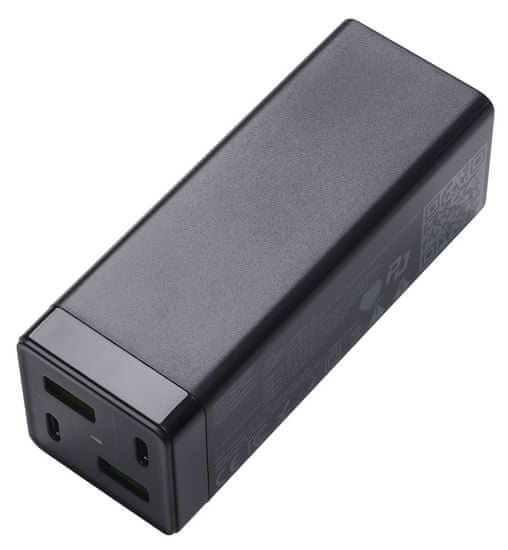 TRX Akyga AK-CH-17 USB nabíjačka 220V/ 5-20V/ 65W/ 2x USB-C + 2x USB-A/ PD 3.0/ QC 4+/ AFC/ FCP/ SCP/ Apple 2.4A/ PPS/ č