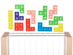 WOWO Vertikálna Logická Hra Tetris - Interaktívna Zábava pre Celú Rodinu