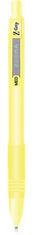 Zebra Guľôčkové pero "Z-Grip Pastel", žltá, 0,27 mm, stláčací mechanizmus, 91805