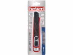 Fortum Nôž univerzálny olamovací, 18mm, hliníkový, Auto-lock, FORTUM