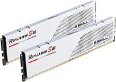G.Skill Ripjaws S5 64GB (2x32GB) DDR5 5600 CL28, AMD EXPO, biela