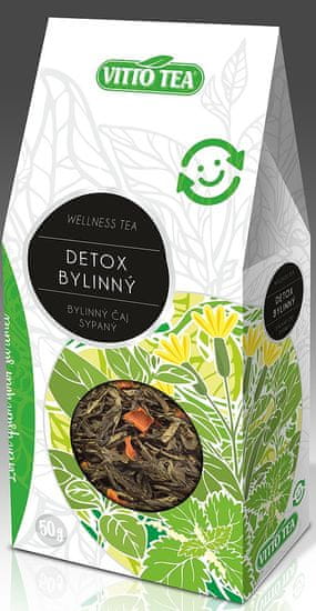 Vitto Tea Wellness Detox bylinný sypaný čaj 50g Vitto Tea