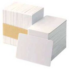 Zebra Karta PVC karty, balenie 500ks kariet na potlač, biela farba, menšia sila karty