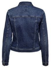 ONLY Dámska džínsová bunda ONLWESTA 15192447 Dark Blue Denim (Veľkosť 42)