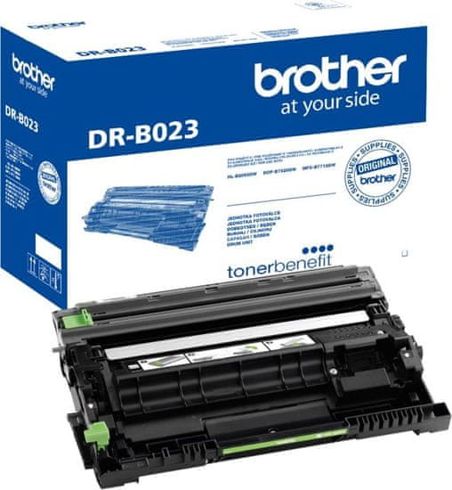 BROTHER optický válec DR-B023 (pro Toner benefit HL-B2080DW,MFC-B7715DW,DPC-B7520DW, do 12 000 str.)