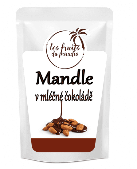 Fruits du Paradis Mandle v mliečnej čokoláde 500 g