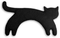 Leschi Hrejivý vankúš na krk a ramená v tvare mačky, čierny