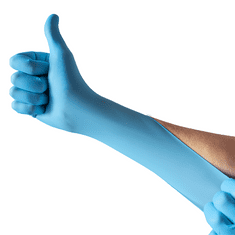 Espeon Nitrilové rukavice NITRIL LONG 100 ks, nepudrované M, modré, 6,2 g