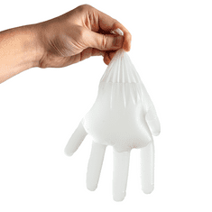 Espeon TPE rukavice nepudrované biele, 200 ks - veľkosť M