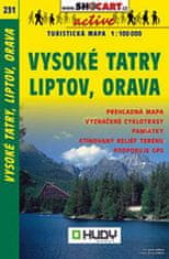 Orava SC 231 Vysoké Tatry, Liptov 1:100 000