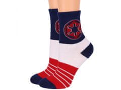 Disney Star Wars Galactic Empire Sada chlapčenských ponožiek, 4 páry dlhých ponožiek, OEKO-TEX 23-26 EU