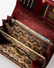 Peterson Elegantná dámska peňaženka s dizajnom hadej kože
