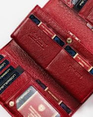 Peterson Dámska patentovaná peňaženka so vzorom krokodílej kože