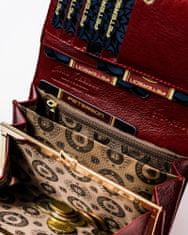 Peterson Štýlová dámska peňaženka vyrobená z lakovanej prírodnej kože RFID