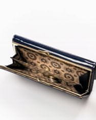 Peterson Námornícka modrá dámska kožená peňaženka s chlopňou