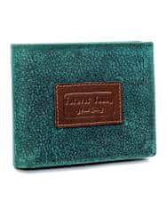 FOREVER YOUNG Krásna, farebná pánska peňaženka z prírodnej kože